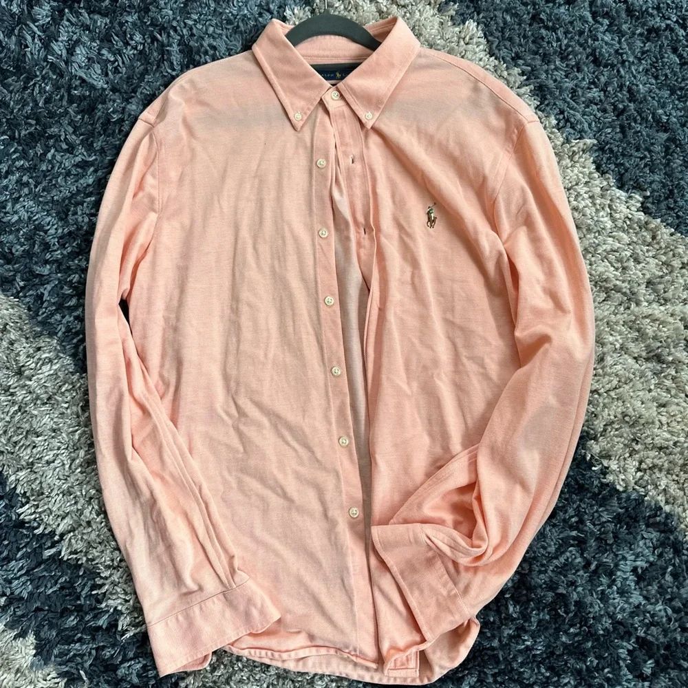 Polo peach dress shirt size XL - Picture 1 of 3